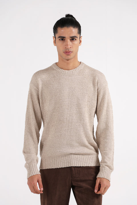 RELAXED FIT CLOUD KNIT PULLOVER SWEATER