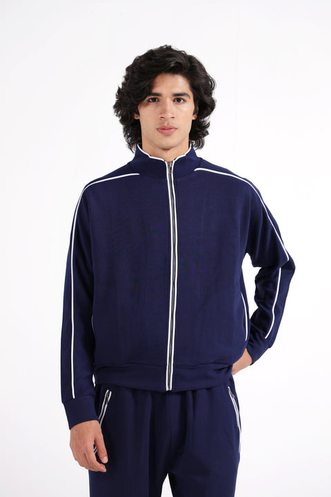 CLOUD FEEL MOCK NECK ZIPPER