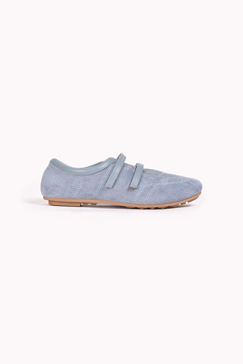 SUEDE BALLET FLATS