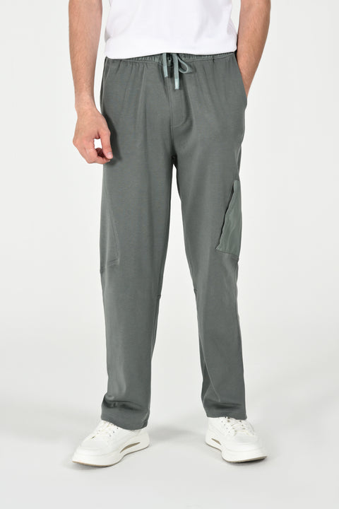 KNIT CARGO TROUSER