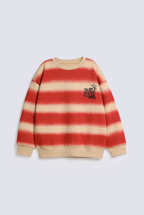 BOYS STRIPED SWEATSHIRT