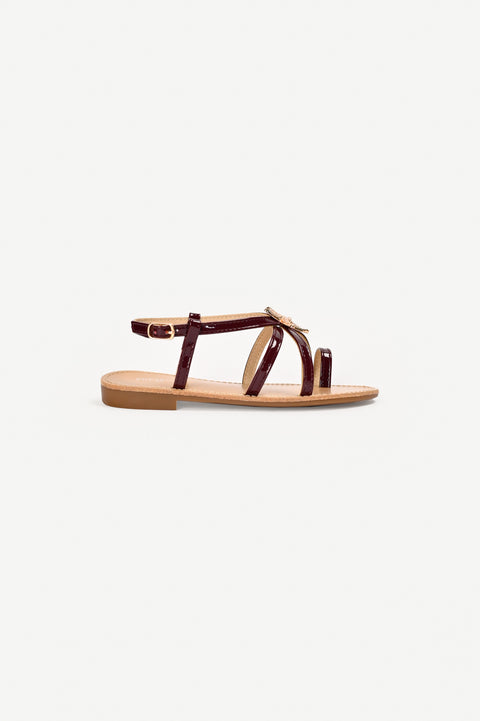 GIRLS STARFISH CHARM STRAP SANDALS