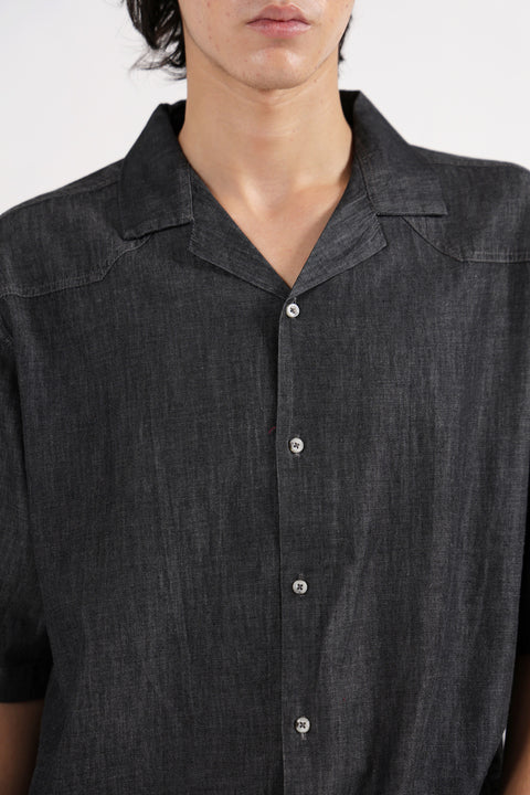 BOXY FIT DENIM SHIRT