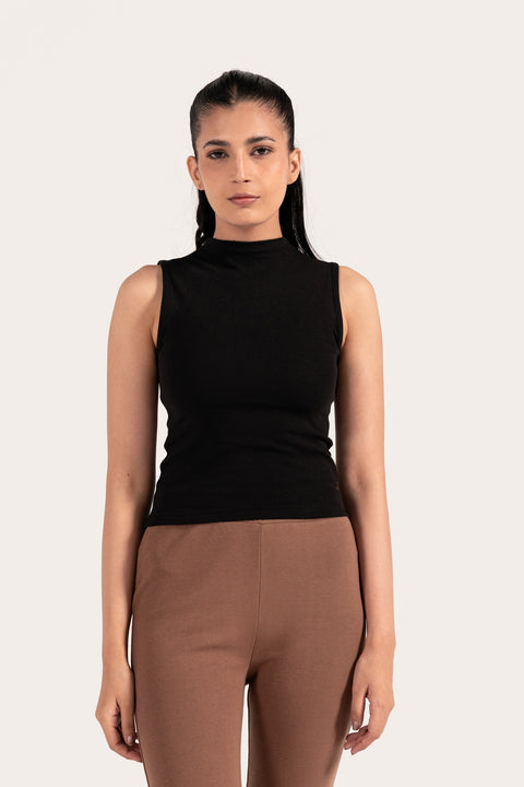MOCK NECK TANK TOP
