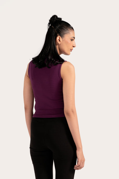 MOCK NECK TANK TOP