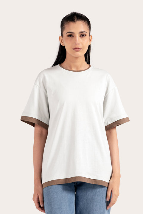 OVERSIZED LAYERED TEE