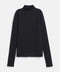 RIBBED HIGHNECK TOP