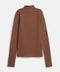 RIBBED HIGHNECK TOP