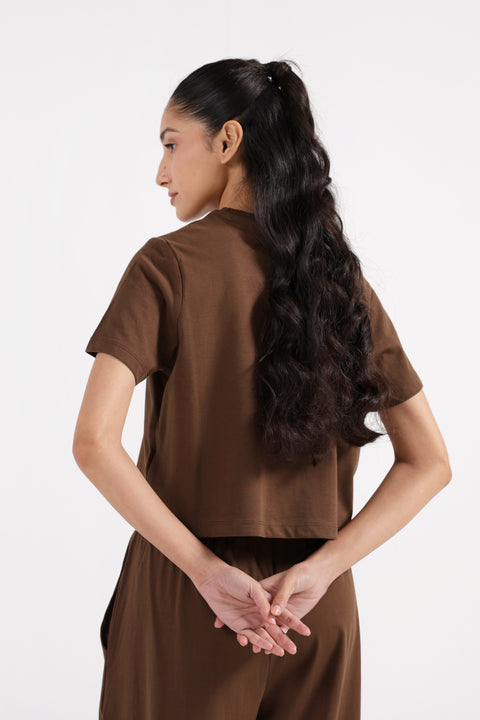 BASIC CROPPED TEE