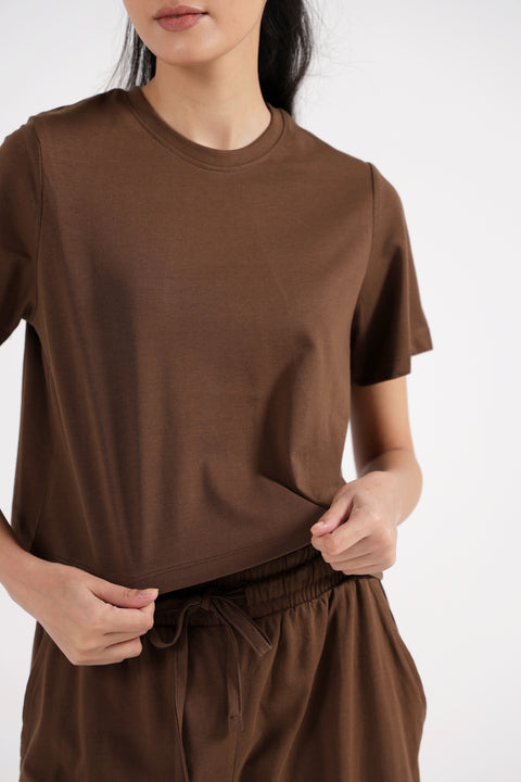 BASIC CROPPED TEE