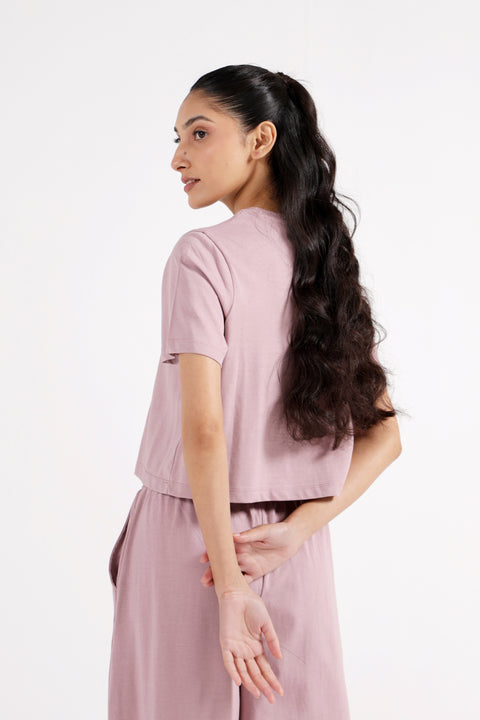 BASIC CROPPED TEE