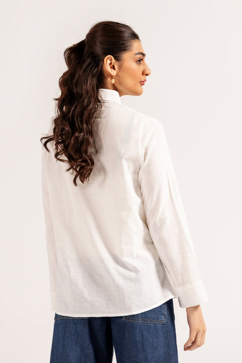 PANELED OVERSIZED SHIRT