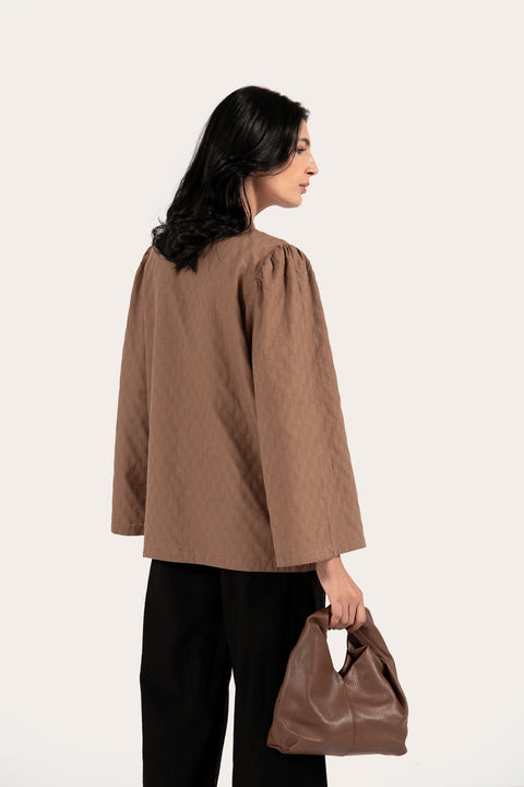 EMBROIDERED BUTTON-DOWN SHIRT