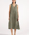 ALL-OVER EMBROIDERED DRESS