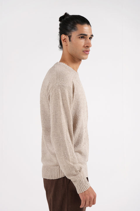 RELAXED FIT CLOUD KNIT PULLOVER SWEATER