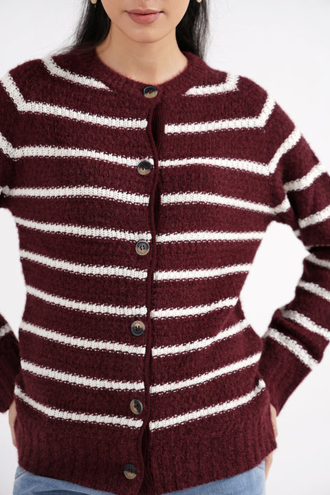 TEXTURED STRIPED SWEATERS