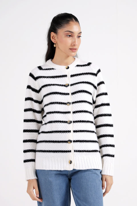 TEXTURED STRIPED SWEATERS