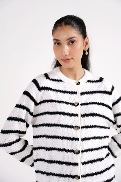 TEXTURED STRIPED SWEATERS