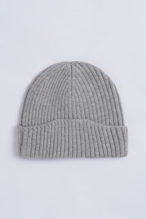FOLD-OVER RIB BEANIE
