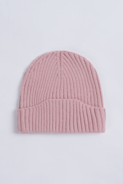 FOLD-OVER RIB BEANIE