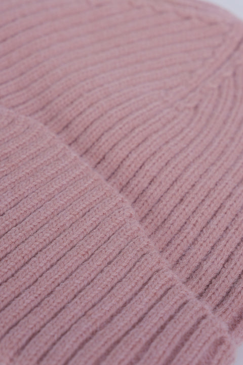 FOLD-OVER RIB BEANIE