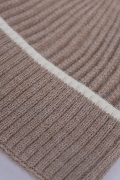 CONTRAST TIPPING BEANIE