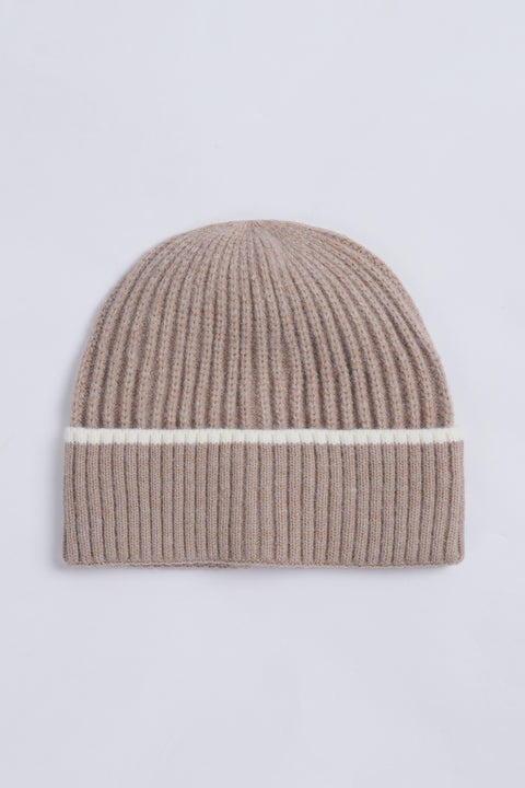 CONTRAST TIPPING BEANIE