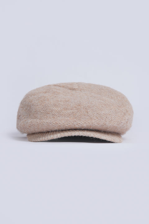 KNITTED PAPER BOY CAP