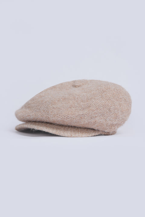 KNITTED PAPER BOY CAP