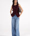PANELLED SWEATER VEST
