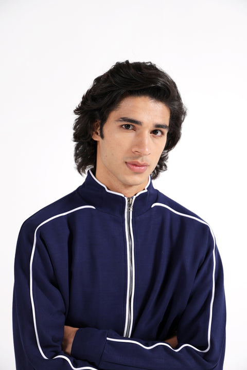 CLOUD FEEL MOCK NECK ZIPPER