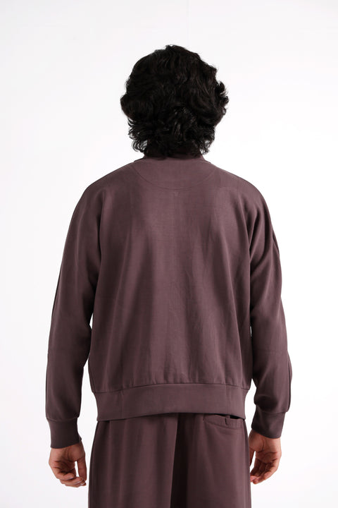CLOUD FEEL MOCK NECK ZIPPER