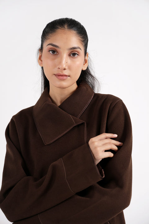 EDGE DETAIL LONG COAT