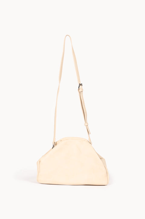 RUCHED TOP HANDLE BAG