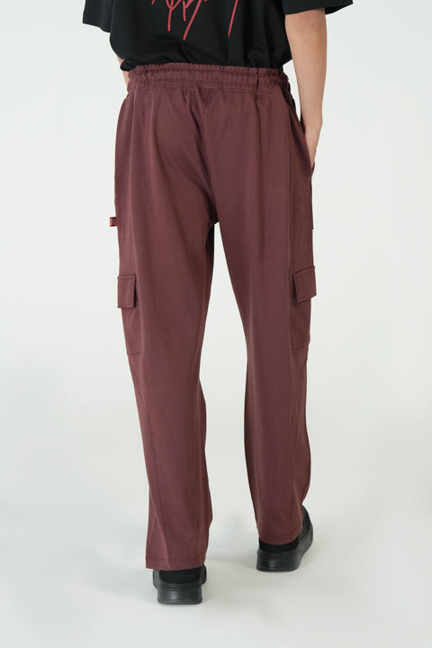 BAGGY FIT DOUBLE SIDE DRAWCORD CARGO TROUSER