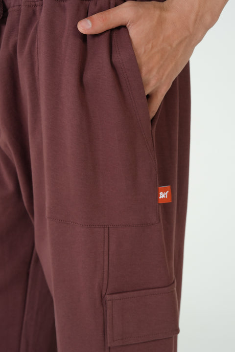 BAGGY FIT DOUBLE SIDE DRAWCORD CARGO TROUSER