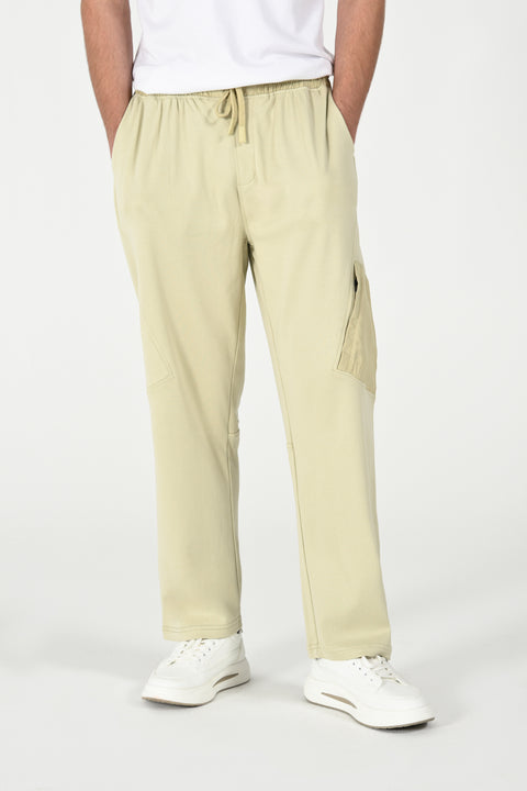 KNIT CARGO TROUSER