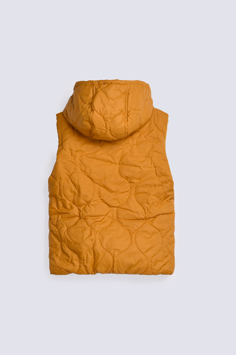BOYS SLEEVELESS PUFFER JACKET