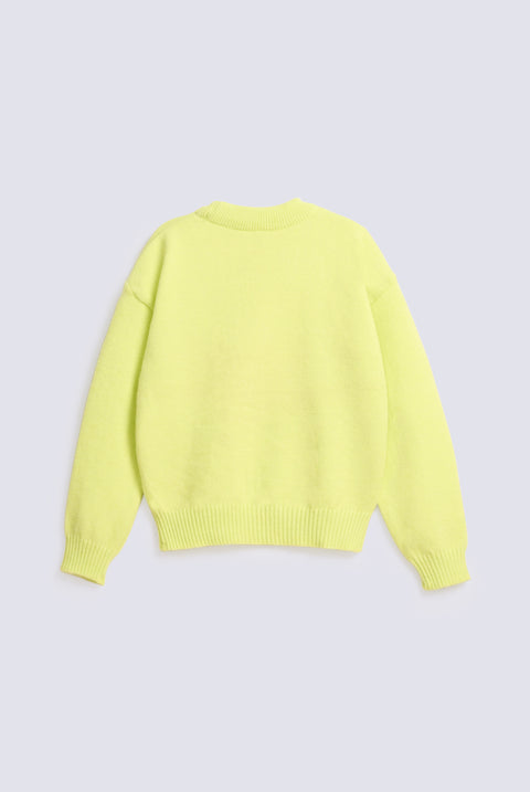 GIRLS SPECIAL YARN EMBELLISHED SWEATER