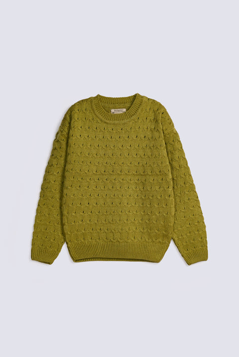 GIRLS SPECIAL KNIT SWEATER