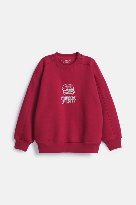 BOYS DROP SHOULDER CHICAGO SWEATSHIRT