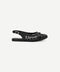 GIRLS POLKA MESH BOW SLING BACK SANDALS