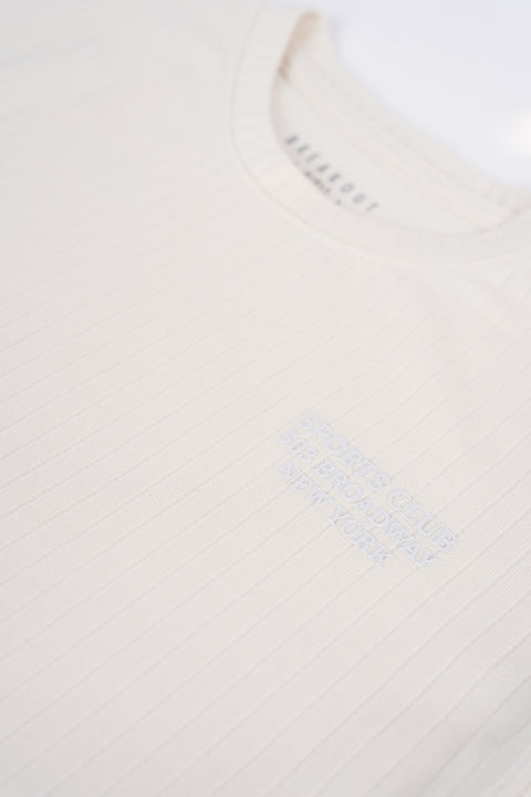 GIRLS BOXY SPECIAL KNIT T-SHIRT