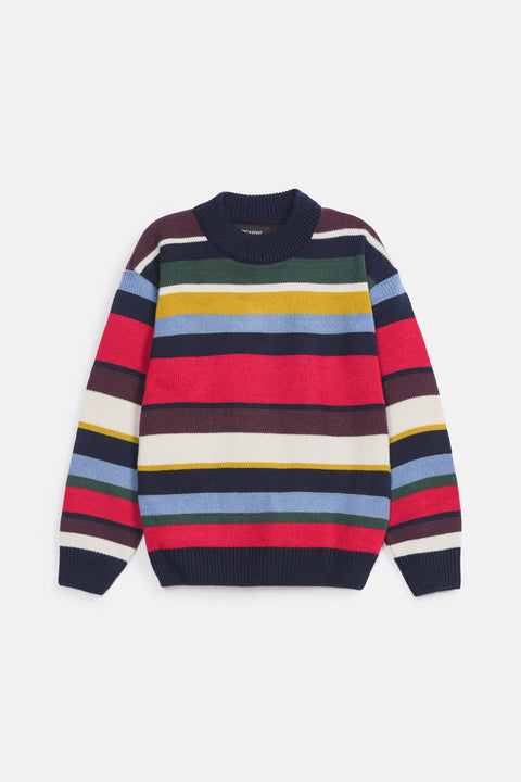 BOYS TURKISH ACRYLIC STRIPED SWEATER