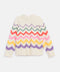 GIRLS CHEVRON JACQUARD SWEATERS